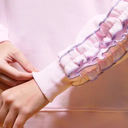 HERE&NOW Ruched Oversized Sweatshirt image 4