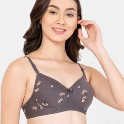 Lady Lyka Floral Bra Medium Coverage Lightly Padded image 3