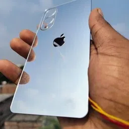 HANS LSR Samsung galaxy 25 edge 5G SILVER MIRROR BACK PANEL Mobile Skin-picture-11