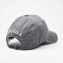 handcuffs Cap for Men & Women with Adjustable Buckle Distressed Cotton Hat | Baseball Caps | Caps & Hats | Casual Caps image 3