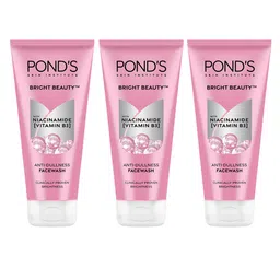 Ponds Set of 3 Bright Beauty Facewash with Niacinamide for Glass Skin - 200 g each-picture-27