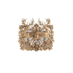 COSA NOSTRAA Men Twin Deer Statement Brooch image 4
