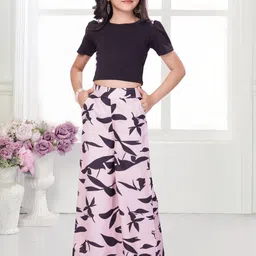 Ministitch Girls Printed Top With Trousers-picture-19