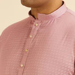 Manyavar Men Printed Regular Kurta with Pyjamas image 2