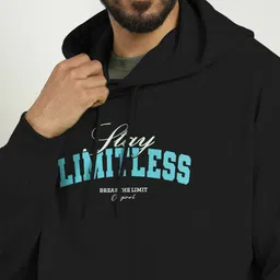 NOBERO Men Graphic Oversized Sweatshirt image 2