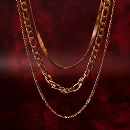 SWASHAA Men Rose Gold-Plated Chain-picture-15