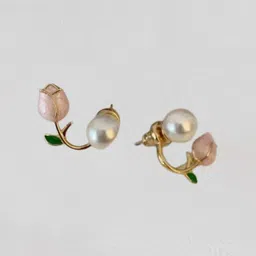 PolluxCraft Floral Studs Earrings image 2