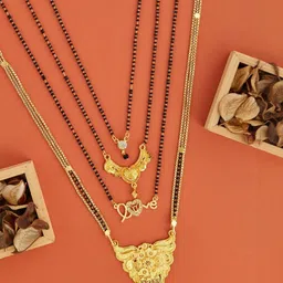 Bhanu diam Women Gold Mangalsutra-picture-36