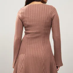 NEXT Ribbed A-Line Dress image 2