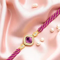 Mahi Men Purple Rakhi-picture-17