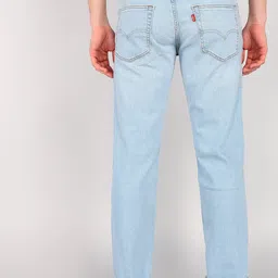 levi's 511 Men Slim Mid Rise Light Blue Jeans image 4