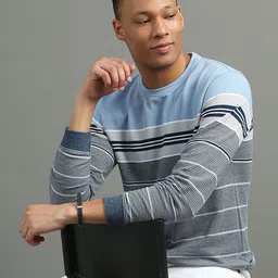 FROSEN FOX Men Striped Sweatshirt-picture-33