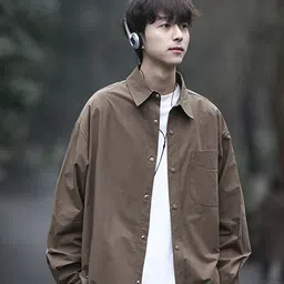 StyleCast x Revolte Men Boxy Opaque Casual Shirt-picture-43