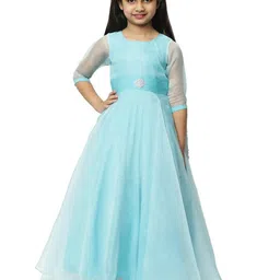 Wow Princess Baby Girls Casual Kids Princeses Gown Birthday Dresses-image-40