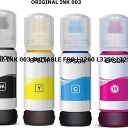 EPS ORIGINAL Epson 003 ink for L3260 L3256 L3255 L3251 INK TANK PRINTERS Black + Tri Color Combo Pack Ink Bottle-picture-16