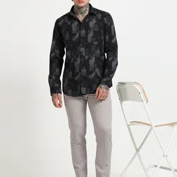 MARTIN SMITH Men Comfort Printed Casual Shirt image 3