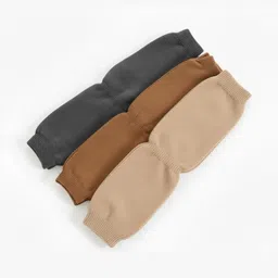 Infispace Unisex Pack Of 3 Knee-Length Leg Warmer Socks-picture-19