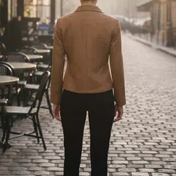 Excent Double-Breasted Coat image 4