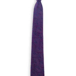 ALZ Men Printed Skinny Tie image 2