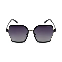 PELLE LUXUR Unisex Oversized Sunglasses with UV Protected Lens PLSG9066-picture-27