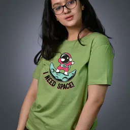 Tedhi Medhi Family Women Printed T-shirt-image-86