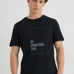 Moda Rapido Men Typography Printed Round Neck Cotton T-shirt-picture-26