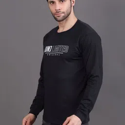 GRACIT Men Typography Printed T-shirt image 3