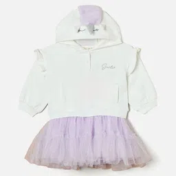 Juniors by Babyshop Girls Solid Hooded Party Dress-picture-13