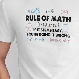 Seekbuylove Men Typography Printed Bio Finish T-shirt image 2