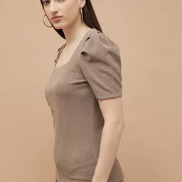 CODE by Lifestyle Puff Sleeve Top image 2