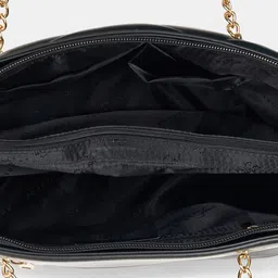 Forever Glam by Pantaloons PU Structured Tote Bag with Quilted image 5