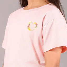 V-Mart Girls Printed T-shirt image 3
