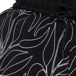 Status Quo Boys Leafy Printed Regular Fit Mid-Rise Cotton Shorts image 3