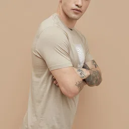 Fame Forever by Lifestyle Geometric Printed Regular Fit T-shirt image 3