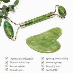techel Best Natural Massager For Face Scraper Face Massager Crystal Roller EDU28 image 2
