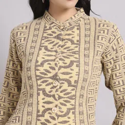 big dreams collection Wool Graphic Print Coat For Women image 4