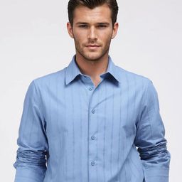 RARE RABBIT Men Comfort Opaque Striped Casual Shirt-picture-10