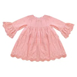 MeeMee Flared Sleeve Fit & Flare Dress image 2