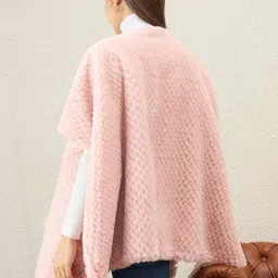 InWeave Women Cardigan with Fuzzy Detail image 4