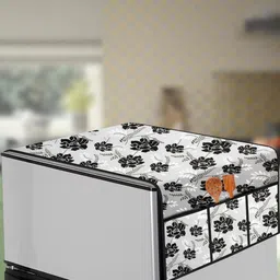 The Furnishing Tree Grey Plastic Refrigerator Cover-picture-26