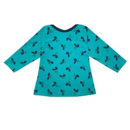 KIDEEZGUILD Girls Print A-Line Dress image 2