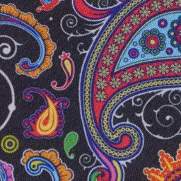 CALIXTO Men Printed Skinny Tie image 3