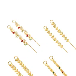 VIVASTRI Women Gold-Plated Alloy Earrings-picture-31