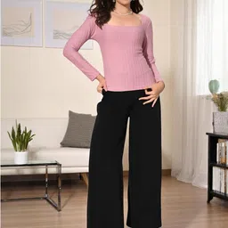 ZEUGEN Striped Puff Sleeves Regular Top image 5