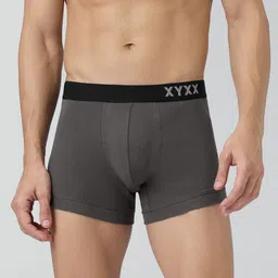 XYXX Men Solid Pack Of 2 Combed Cotton Pace Trunk XYTRNK2PCKN630 image 3