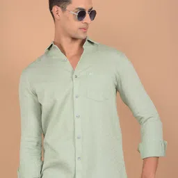 Crimsoune Club Men Slim Fit Opaque Printed Casual Shirt-image-17