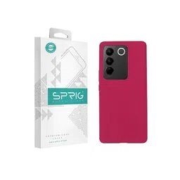 SPRIG vivo V27 5G Liquid Silicone Back Cover-picture-12