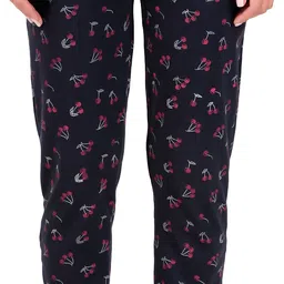 jeckward Pack of 2 Women Printed Multicolor Track Pants image 5