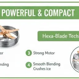 sageware 50 W Purple Hand Blender image 5