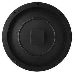 random White Plastic Batter Modern Wall Clock image 5